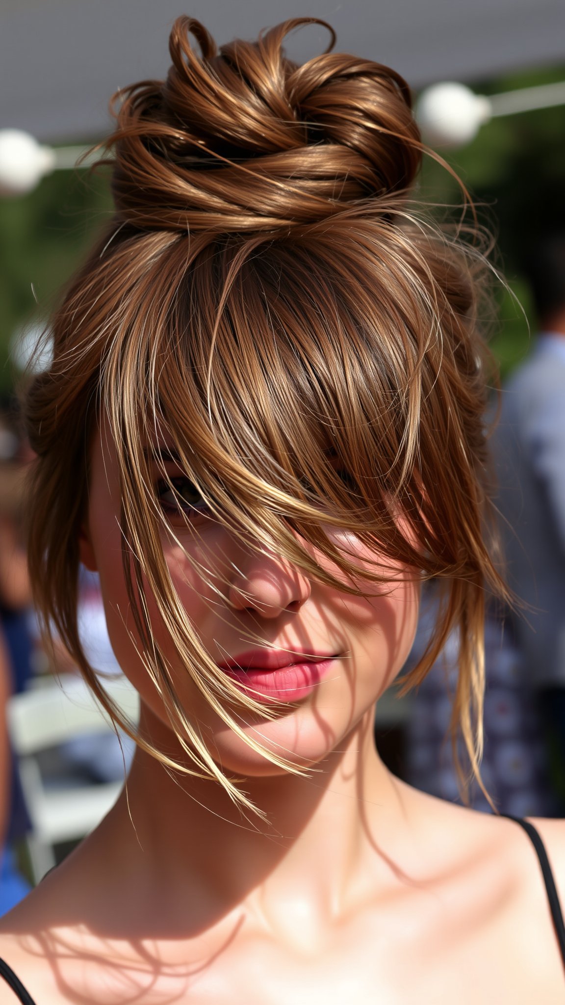 5 messy bun 3 5. Messy Bun