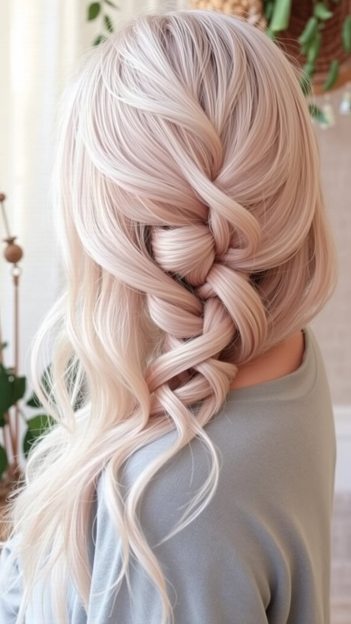 5. Simple Fishtail Braid