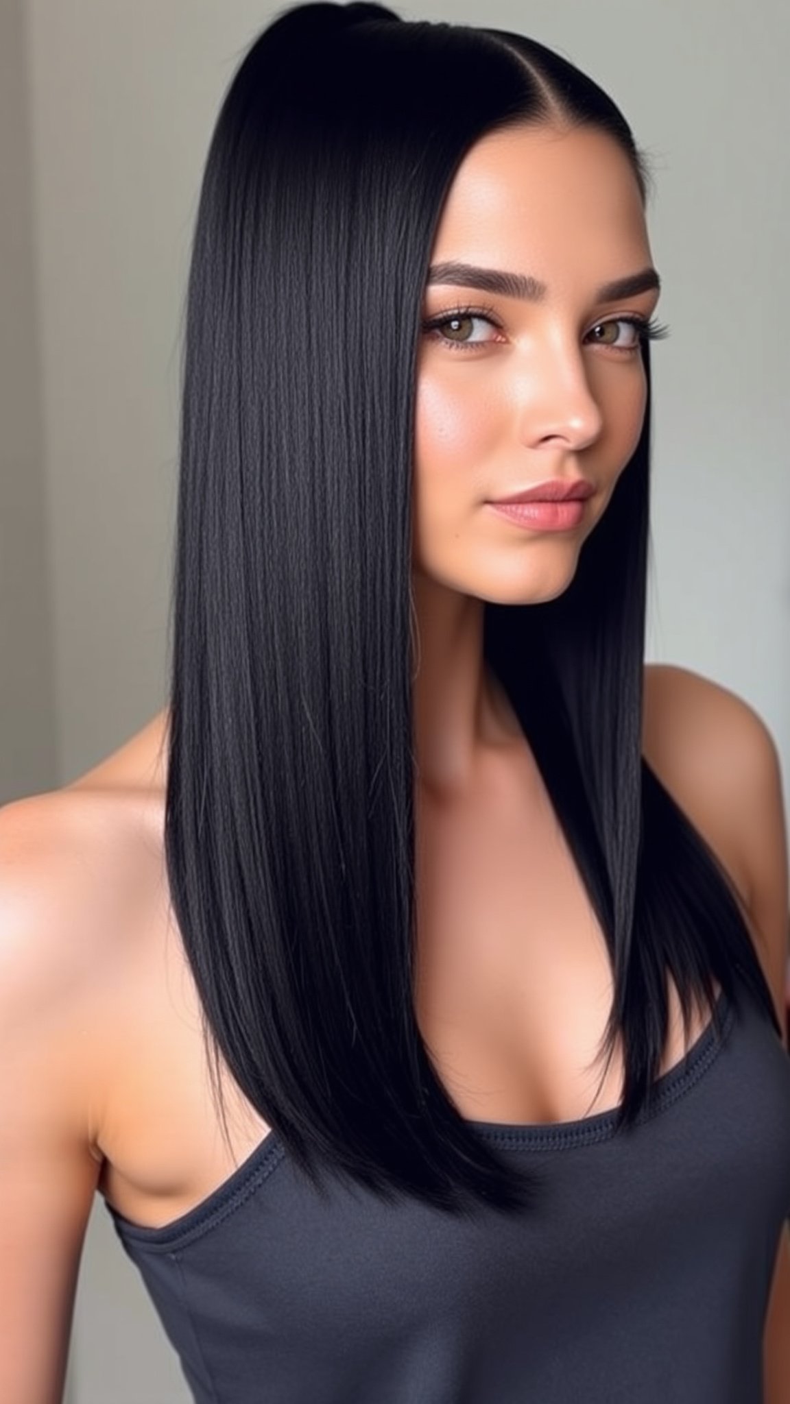 5 sleek ponytail 1 5. Sleek Ponytail