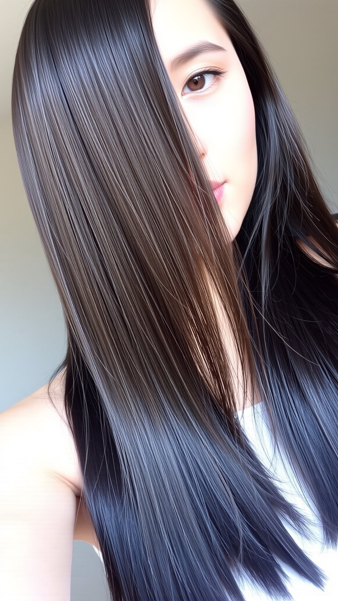 5. Straight and Sleek