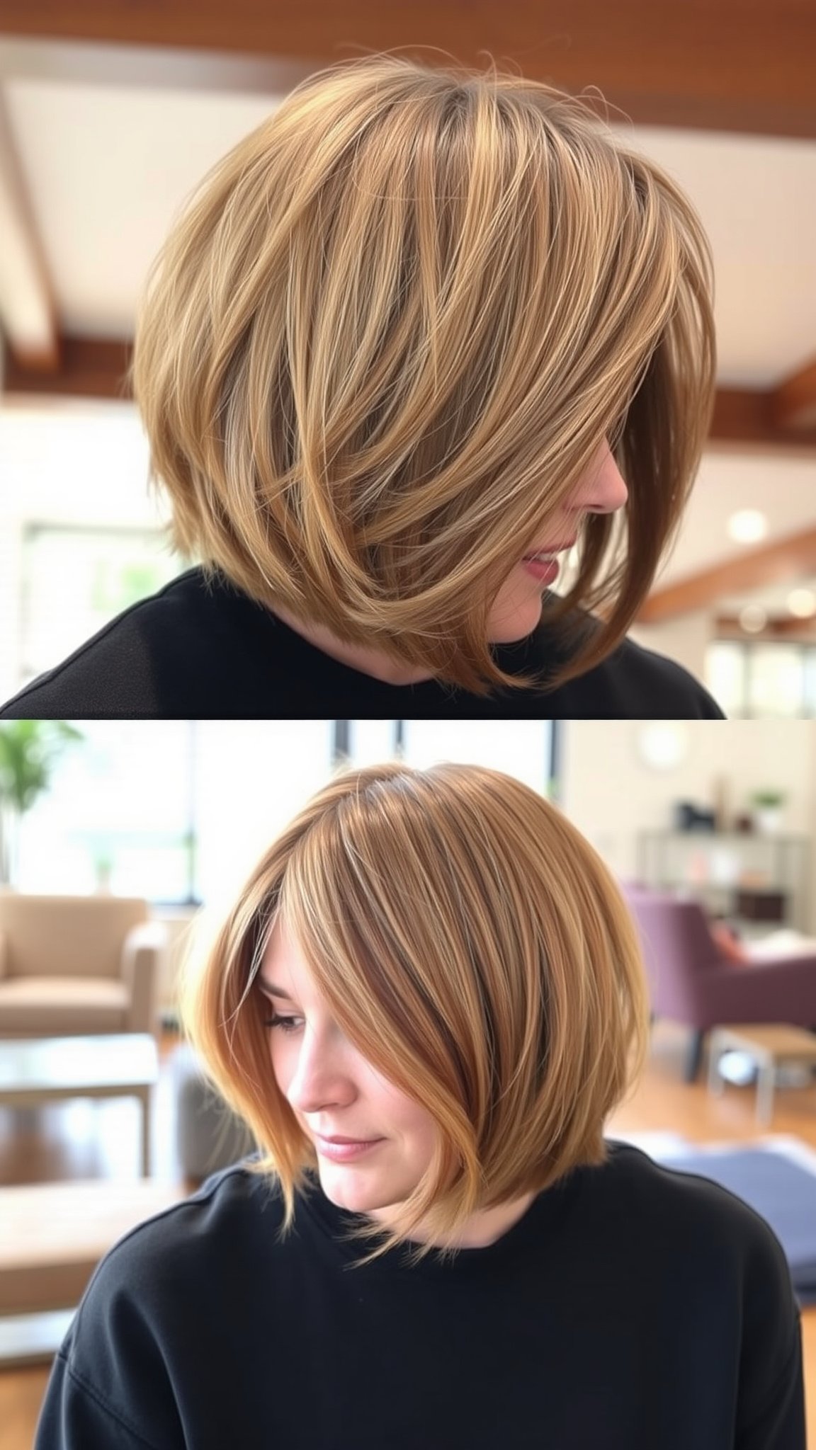 5. Textured Bob