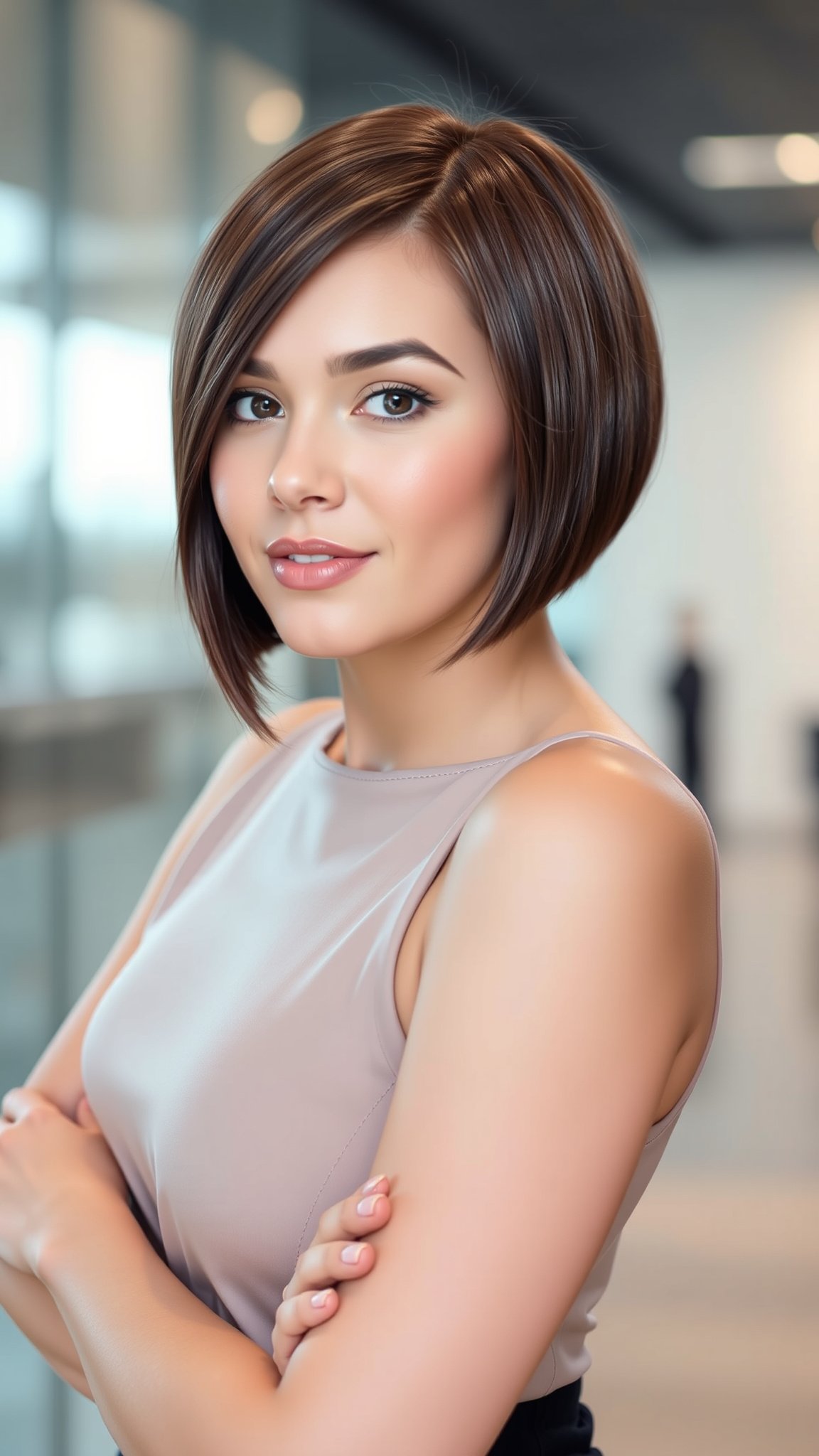 5 tucked under bob 5. Tucked-Under Bob