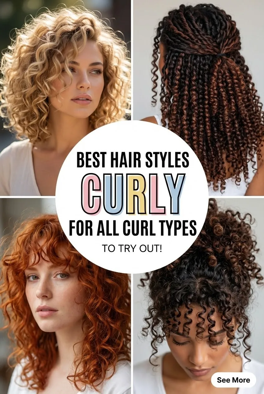 Best Curly Hair Styles for All Curl Types