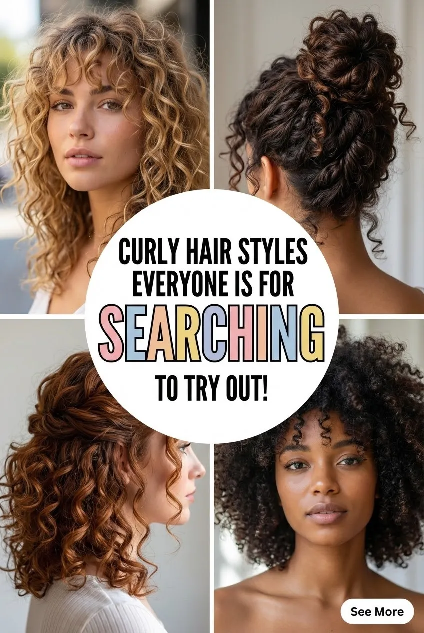 Curly Hair Styles Everyone Is Searching For