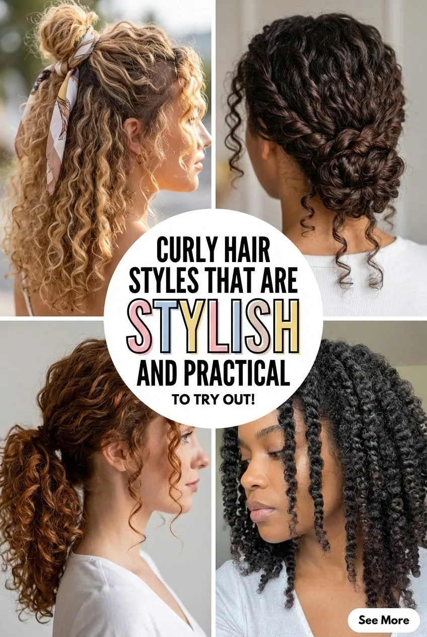 Curly Hair Styles That Are Stylish and Practical