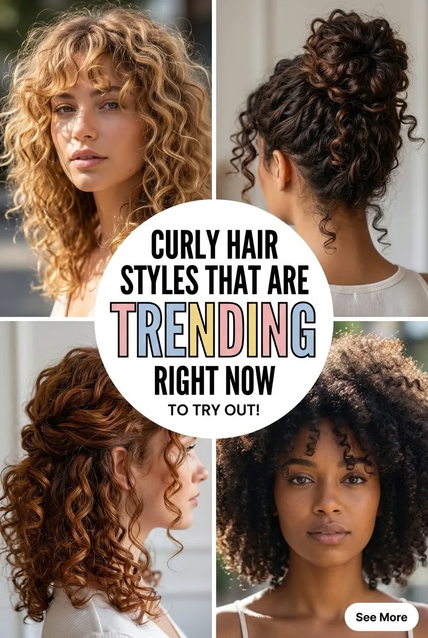 Curly Hair Styles That Are Trending Right Now