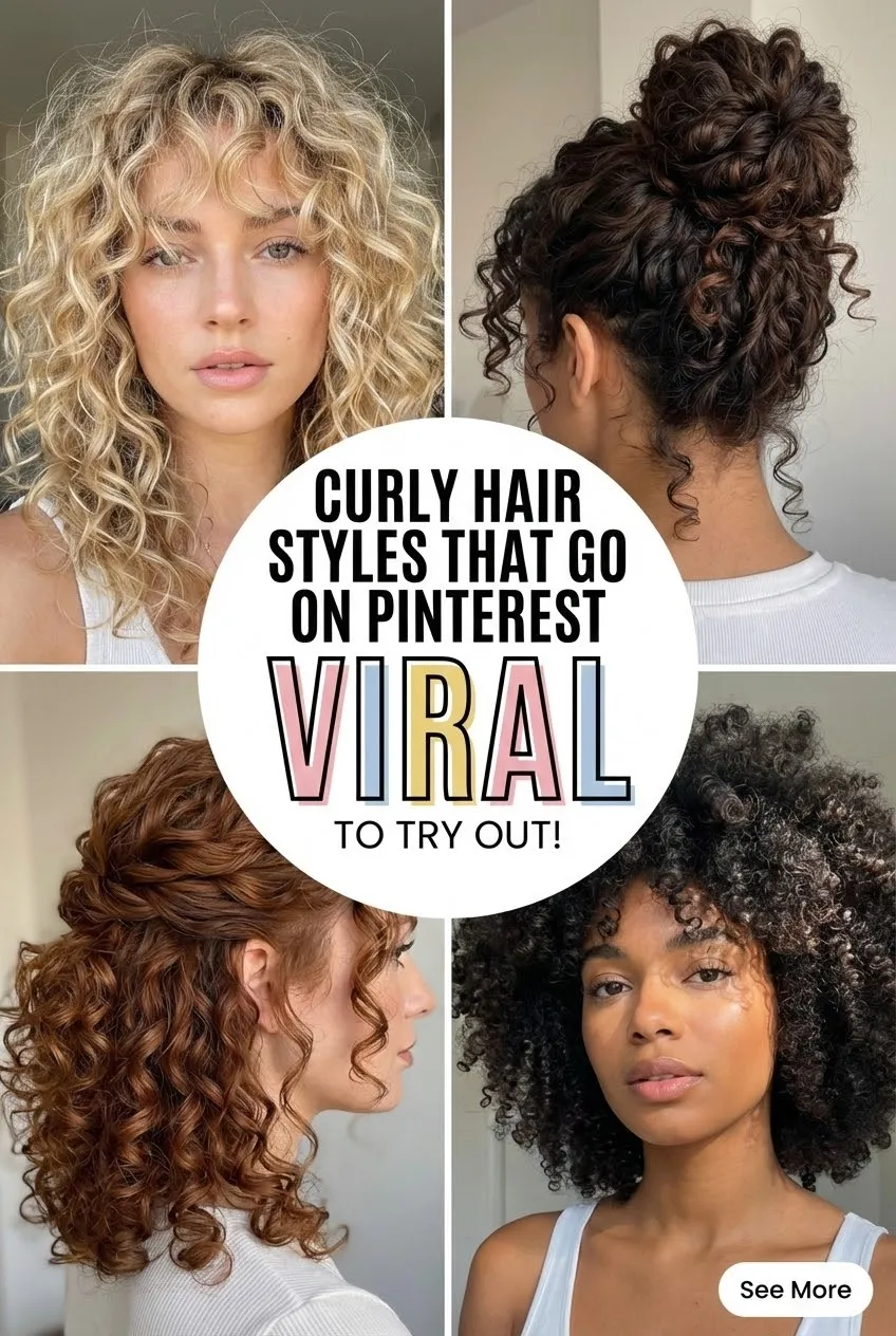 Curly Hair Styles That Go Viral on Pinterest