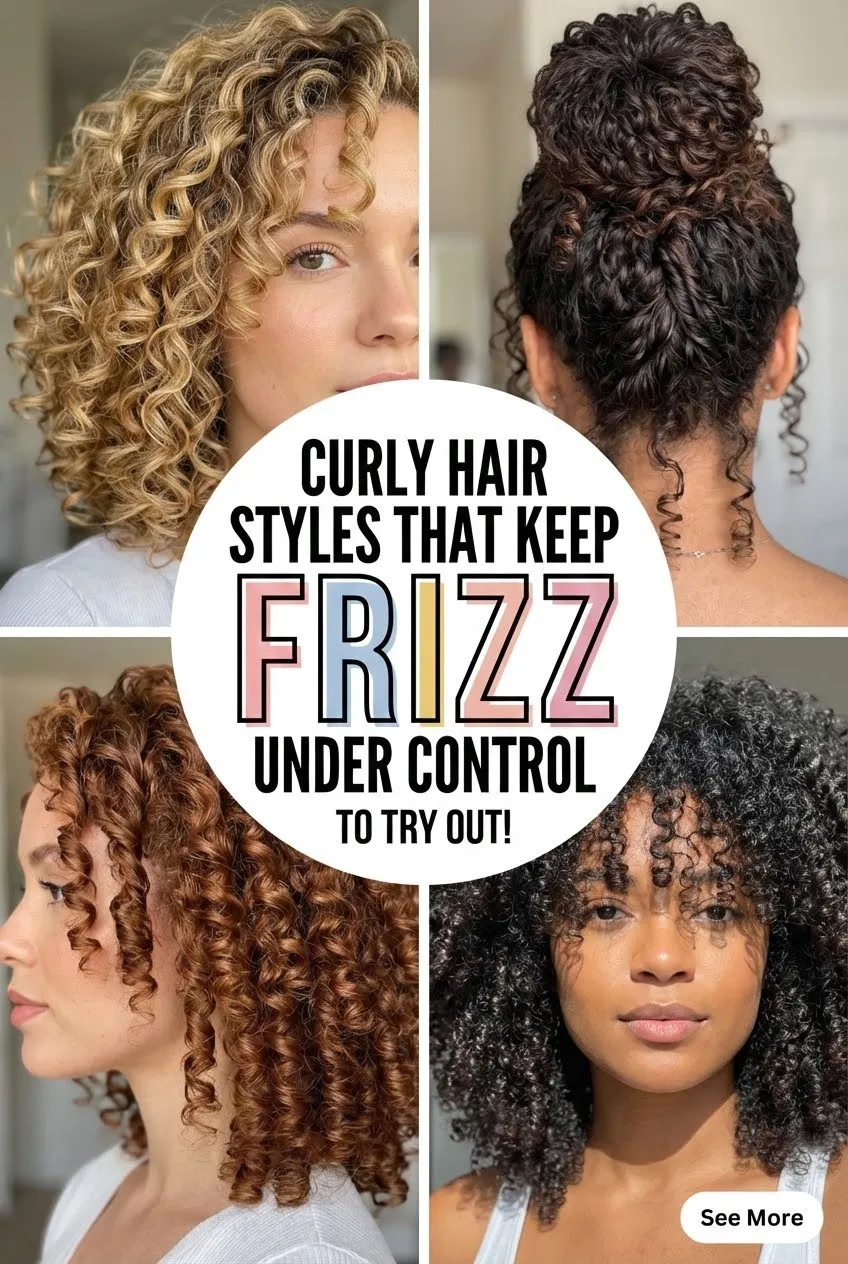 Curly Hair Styles That Keep Frizz Under Control