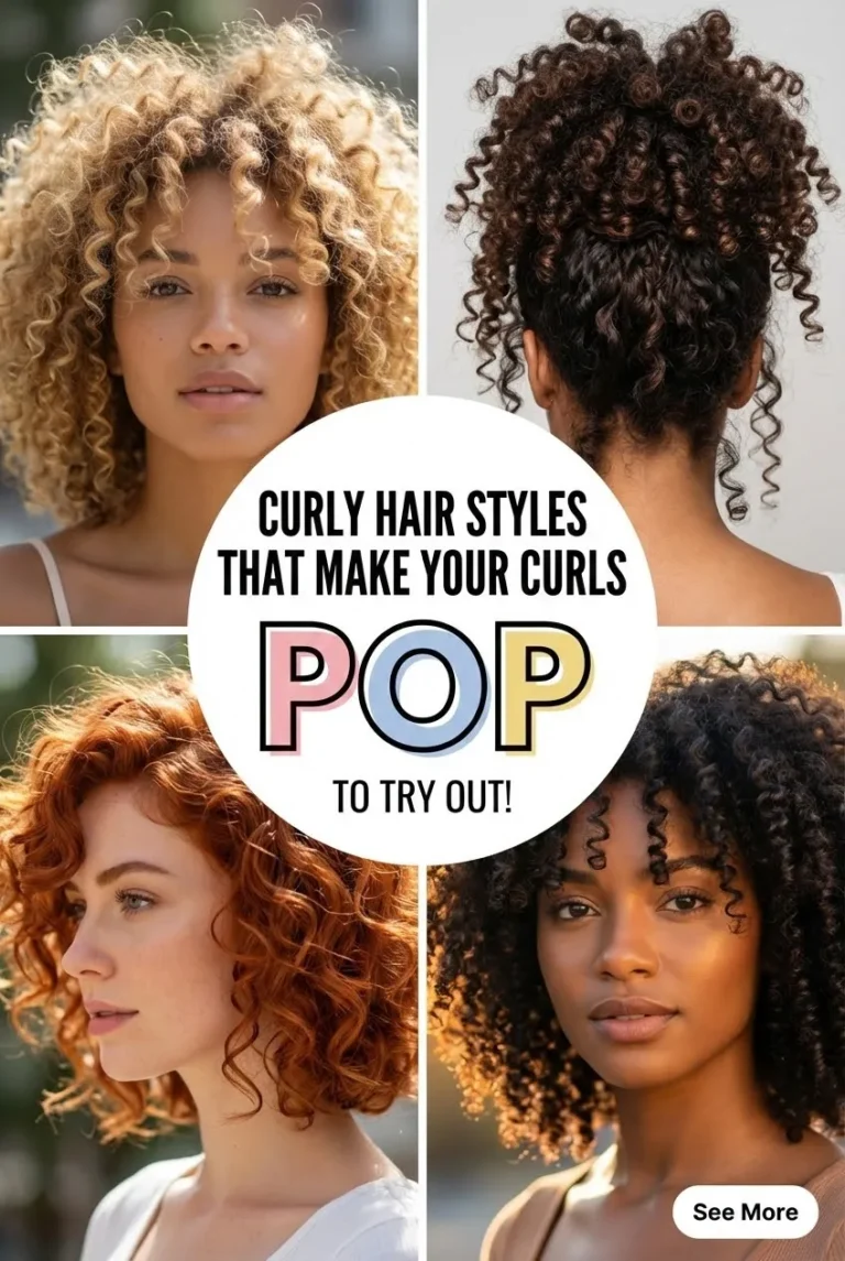 Curly Hair Styles That Make Your Curls Pop