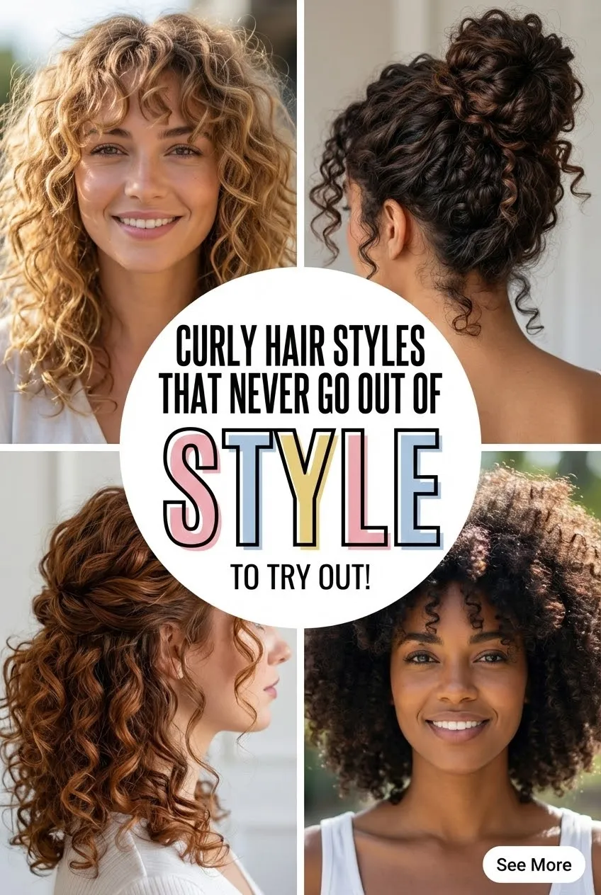 Curly Hair Styles That Never Go Out of Style
