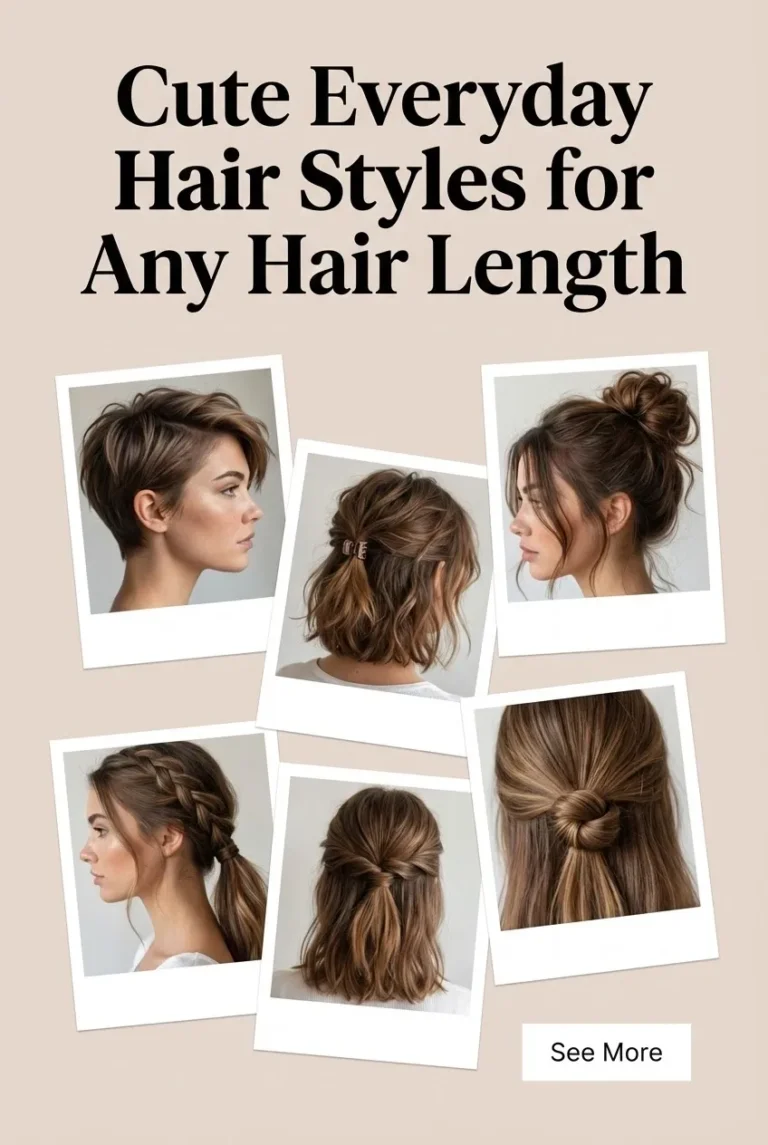 Cute Everyday Hair Styles for Any Hair Length