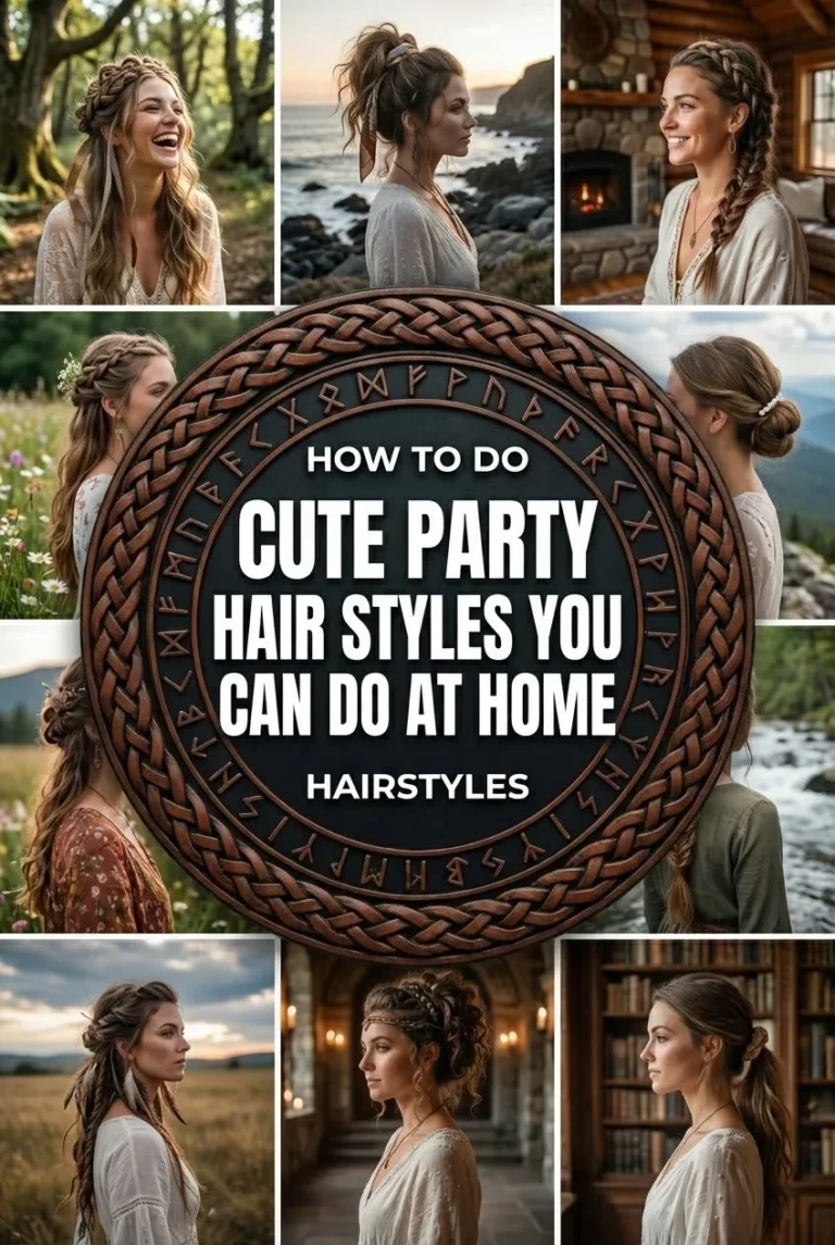 Cute Party Hair Styles You Can Do at Home