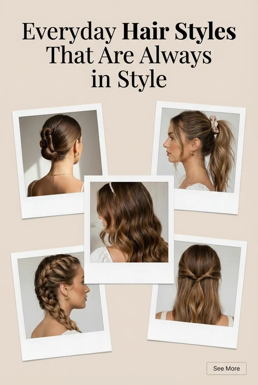 Everyday Hair Styles That Are Always in Style