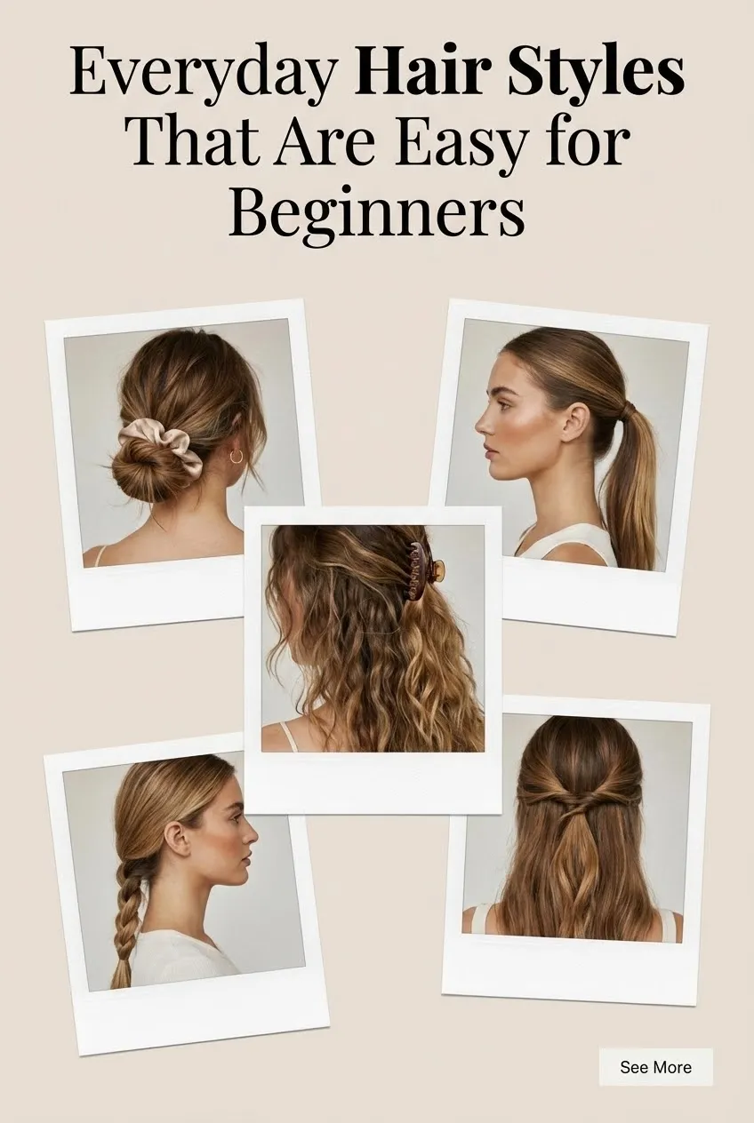 Everyday Hair Styles That Are Easy for Beginners