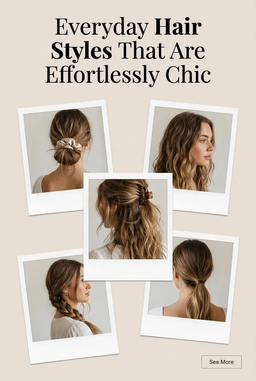 Everyday Hair Styles That Are Effortlessly Chic