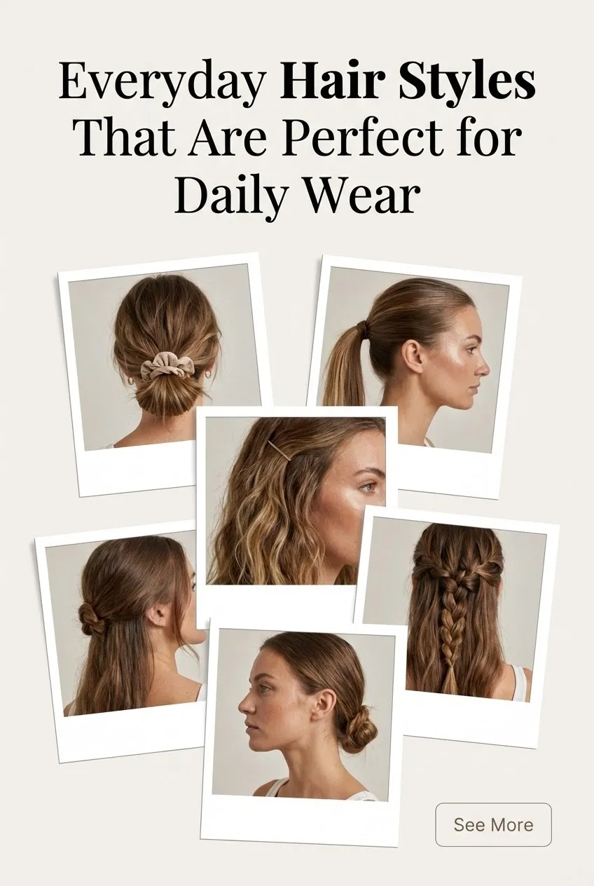 Everyday Hair Styles That Are Perfect for Daily Wear