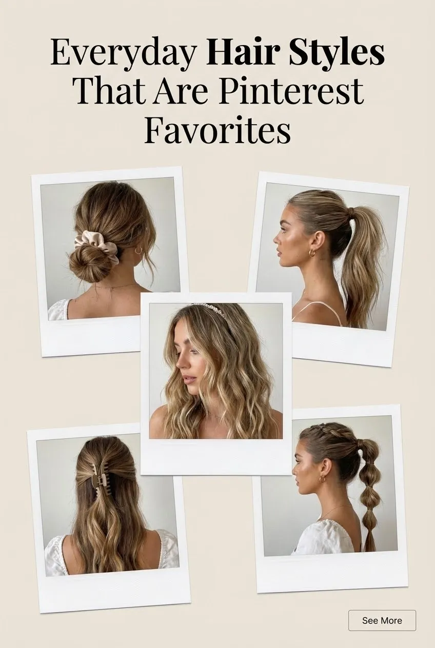 Everyday Hair Styles That Are Pinterest Favorites