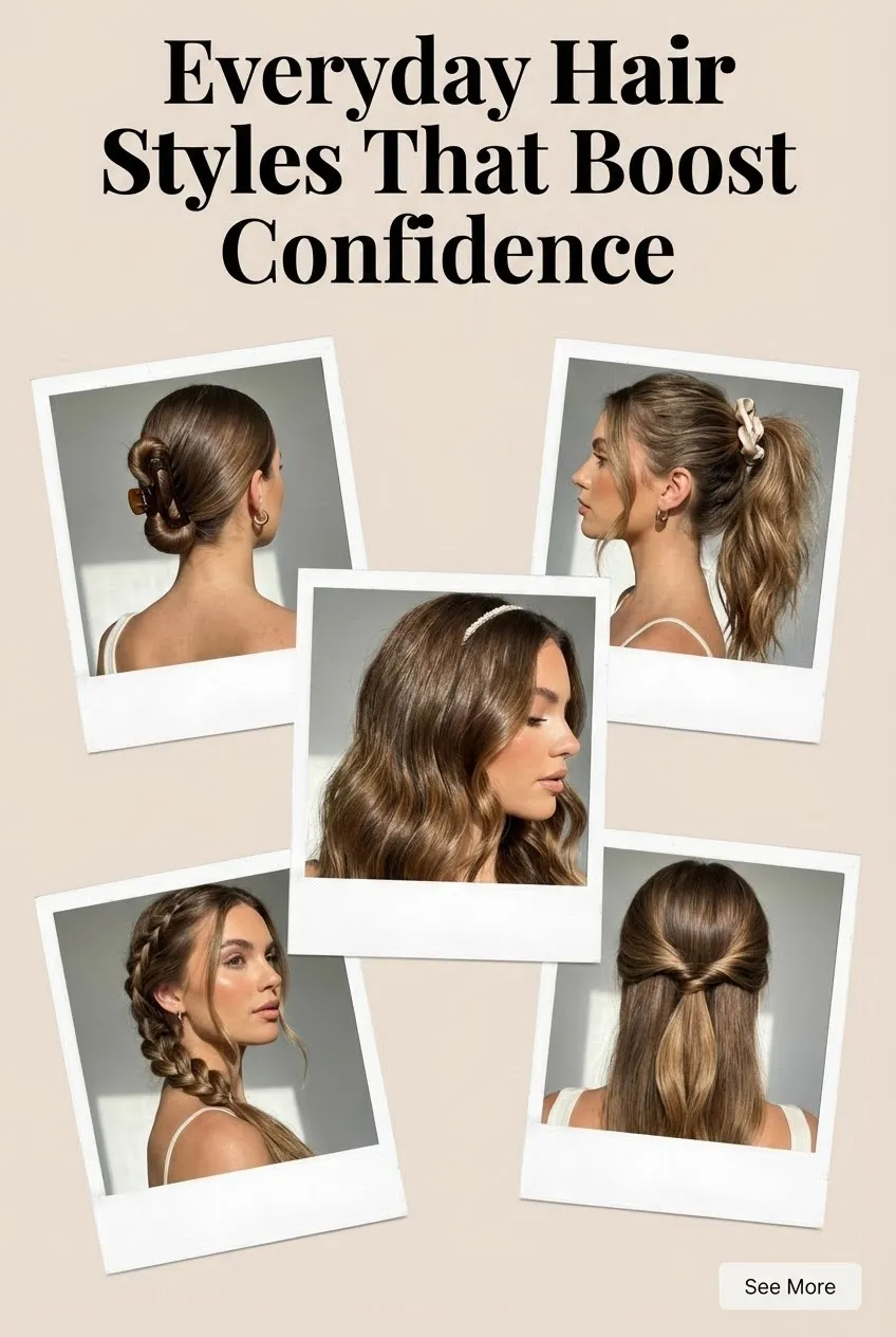 Everyday Hair Styles That Boost Confidence