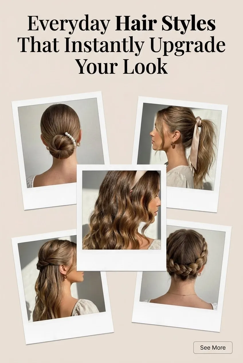 Everyday Hair Styles That Instantly Upgrade Your Look