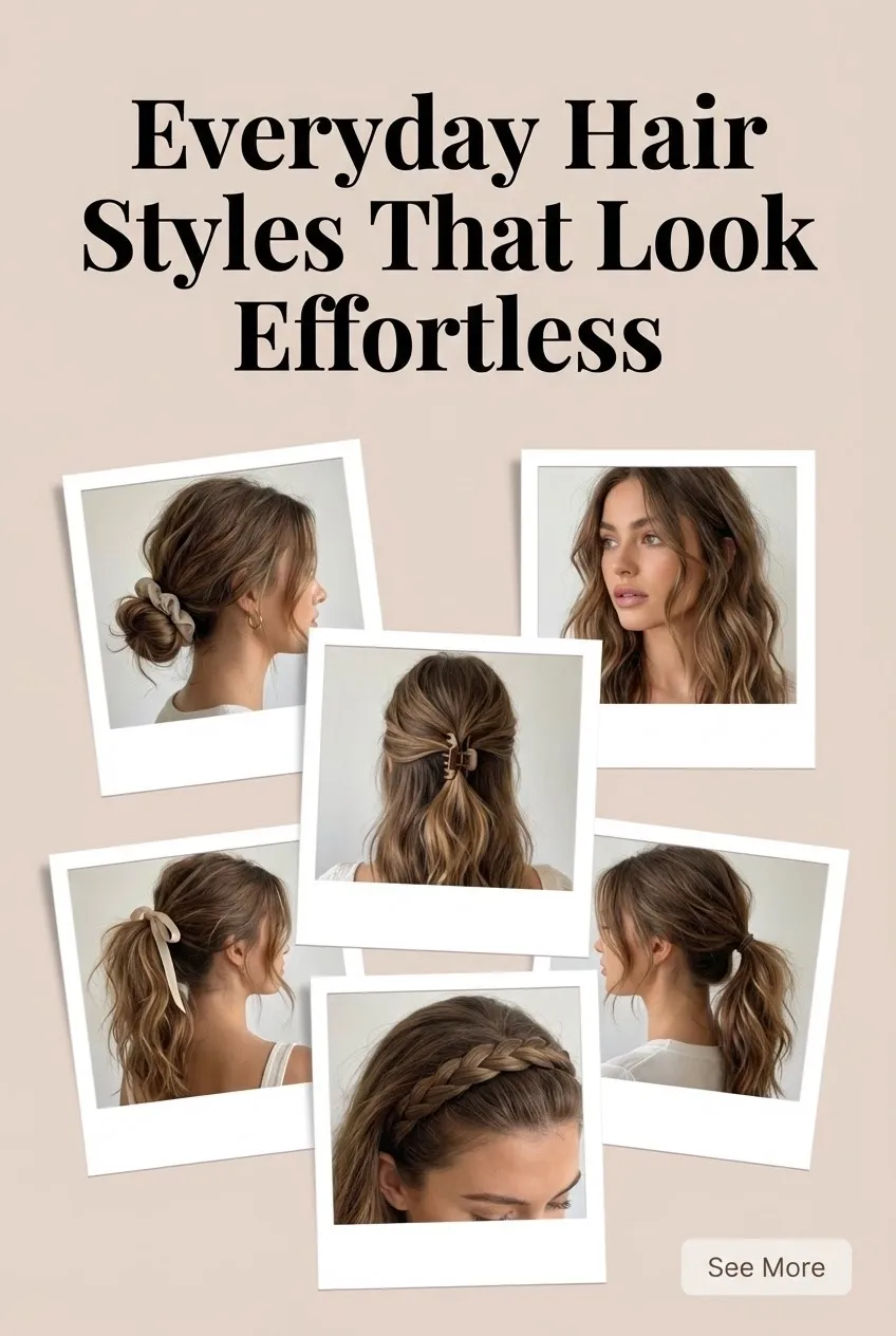 Everyday Hair Styles That Look Effortless