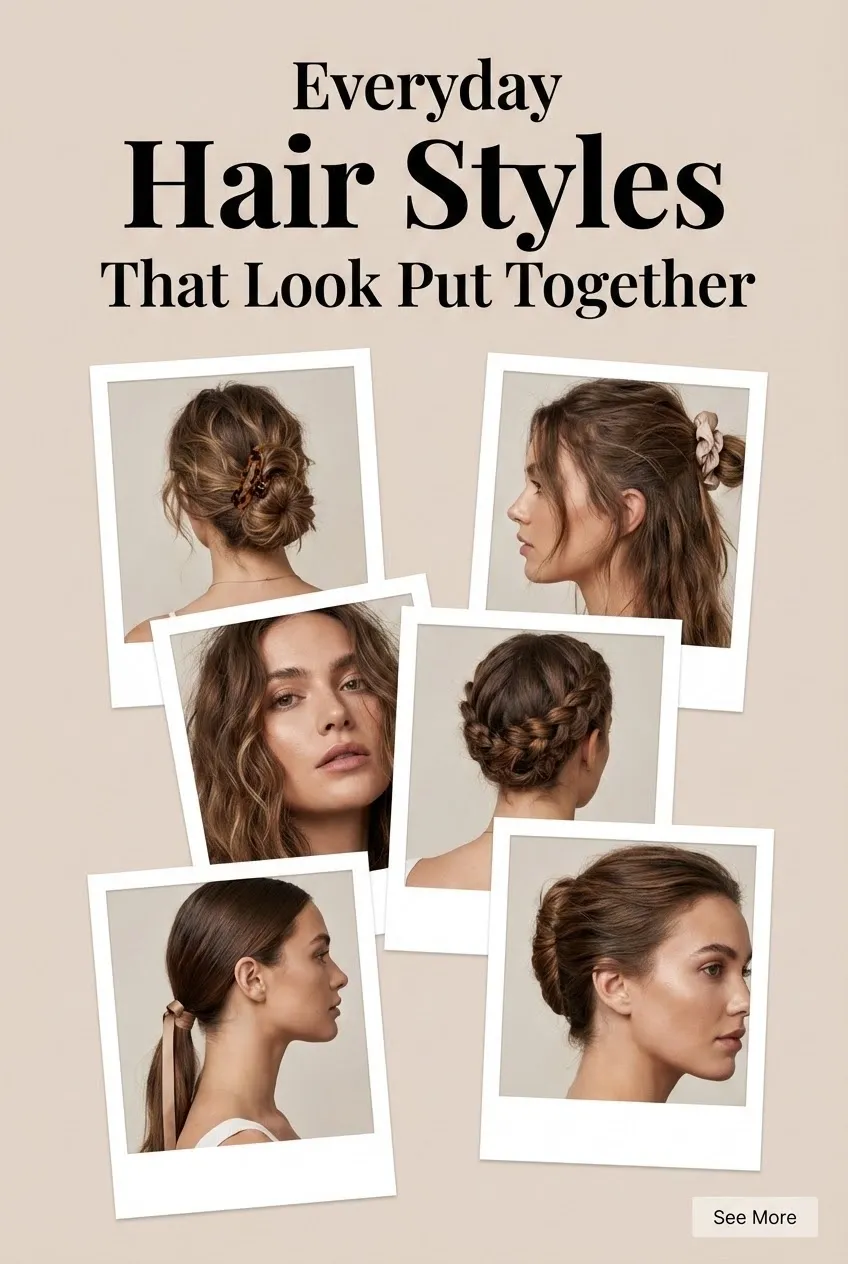 Everyday Hair Styles That Look Put Together