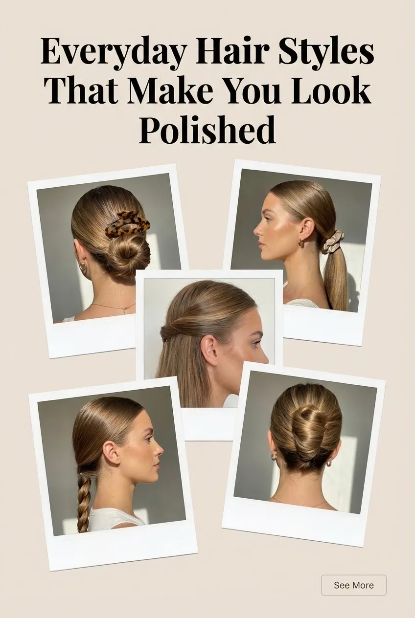 Everyday Hair Styles That Make You Look Polished
