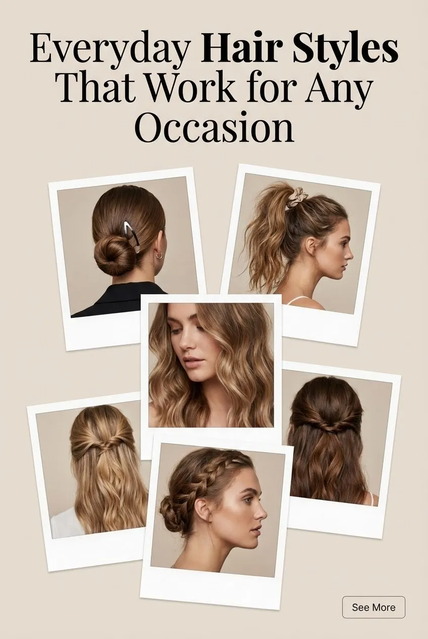 Everyday Hair Styles That Work for Any Occasion
