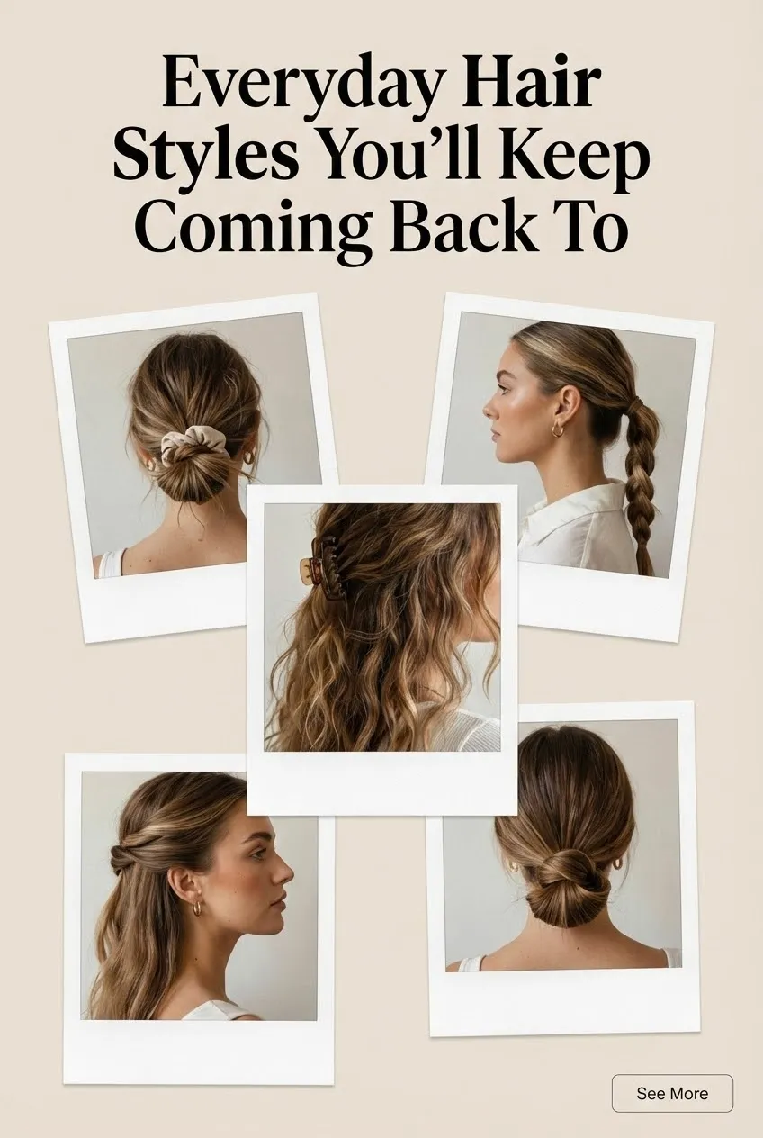 Everyday Hair Styles Youll Keep Coming Back To