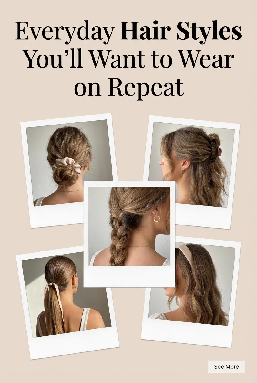 Everyday Hair Styles Youll Want to Wear on Repeat