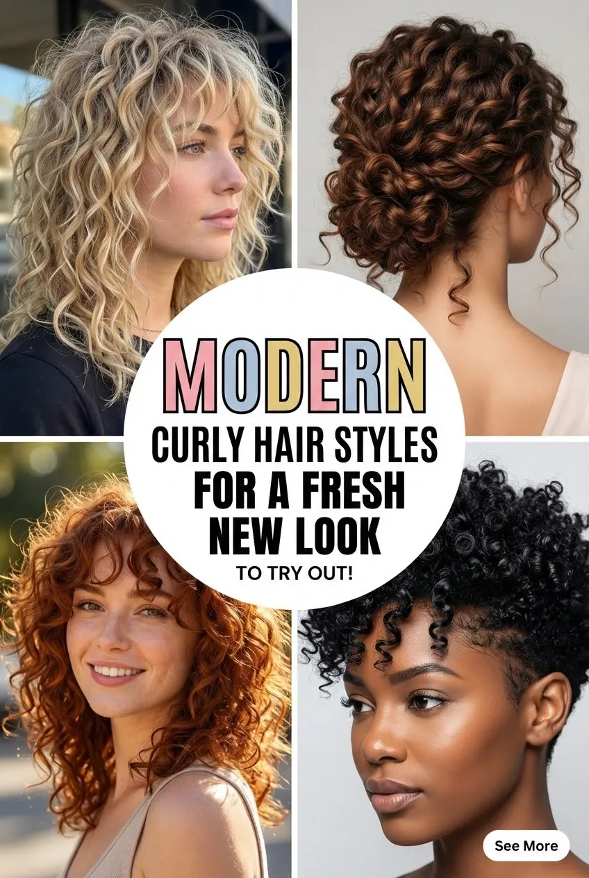 Modern Curly Hair Styles for a Fresh New Look