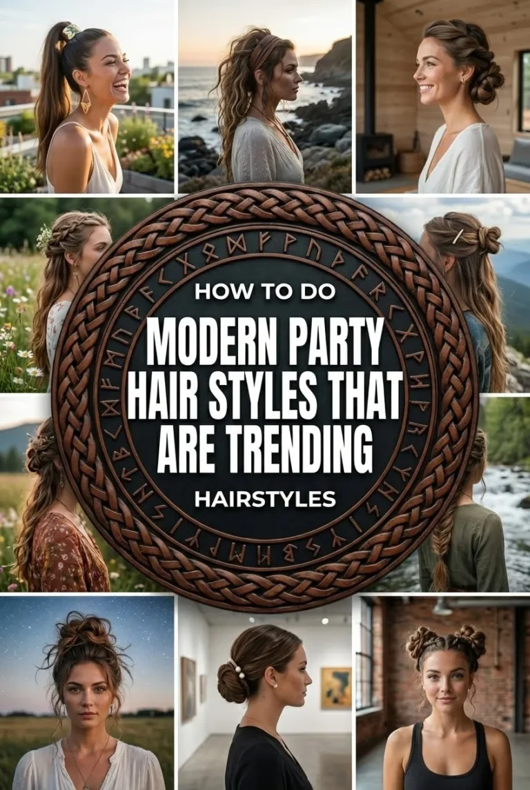 Modern Party Hair Styles That Are Trending