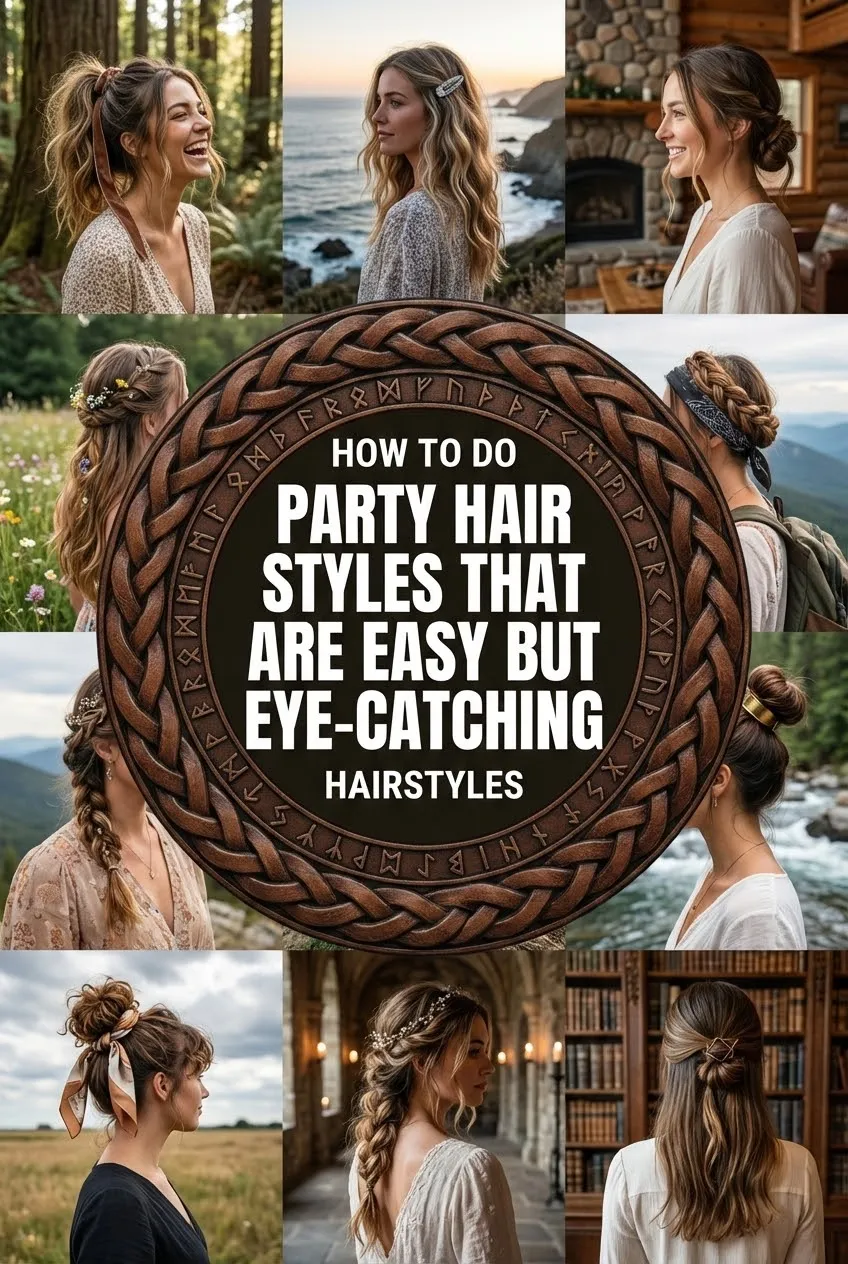 Party Hair Styles That Are Easy but Eye Catching