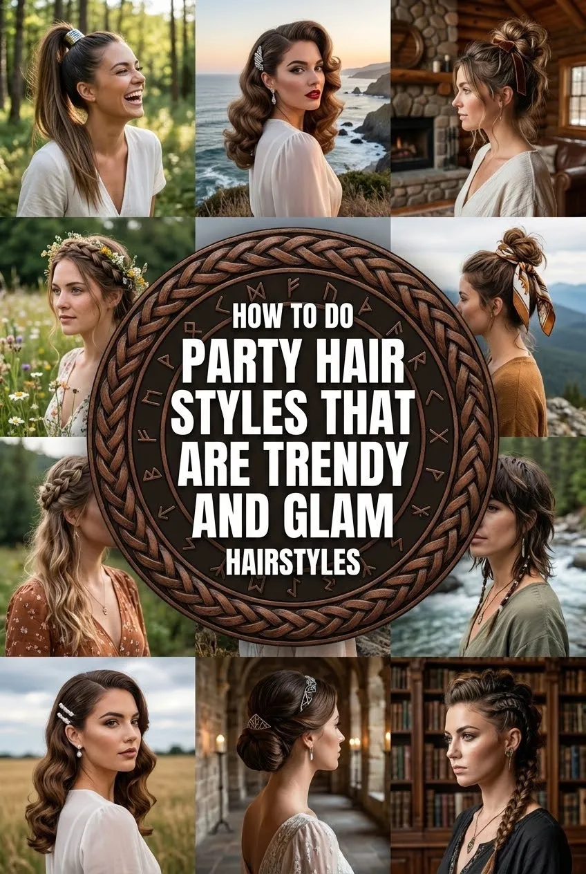 Party Hair Styles That Are Trendy and Glam