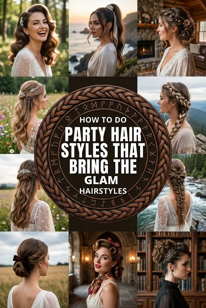 Party Hair Styles That Bring the Glam