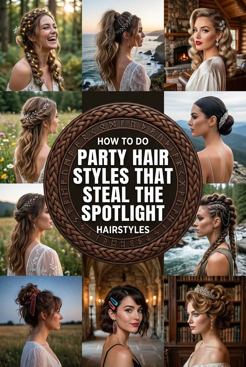 Party Hair Styles That Steal the Spotlight