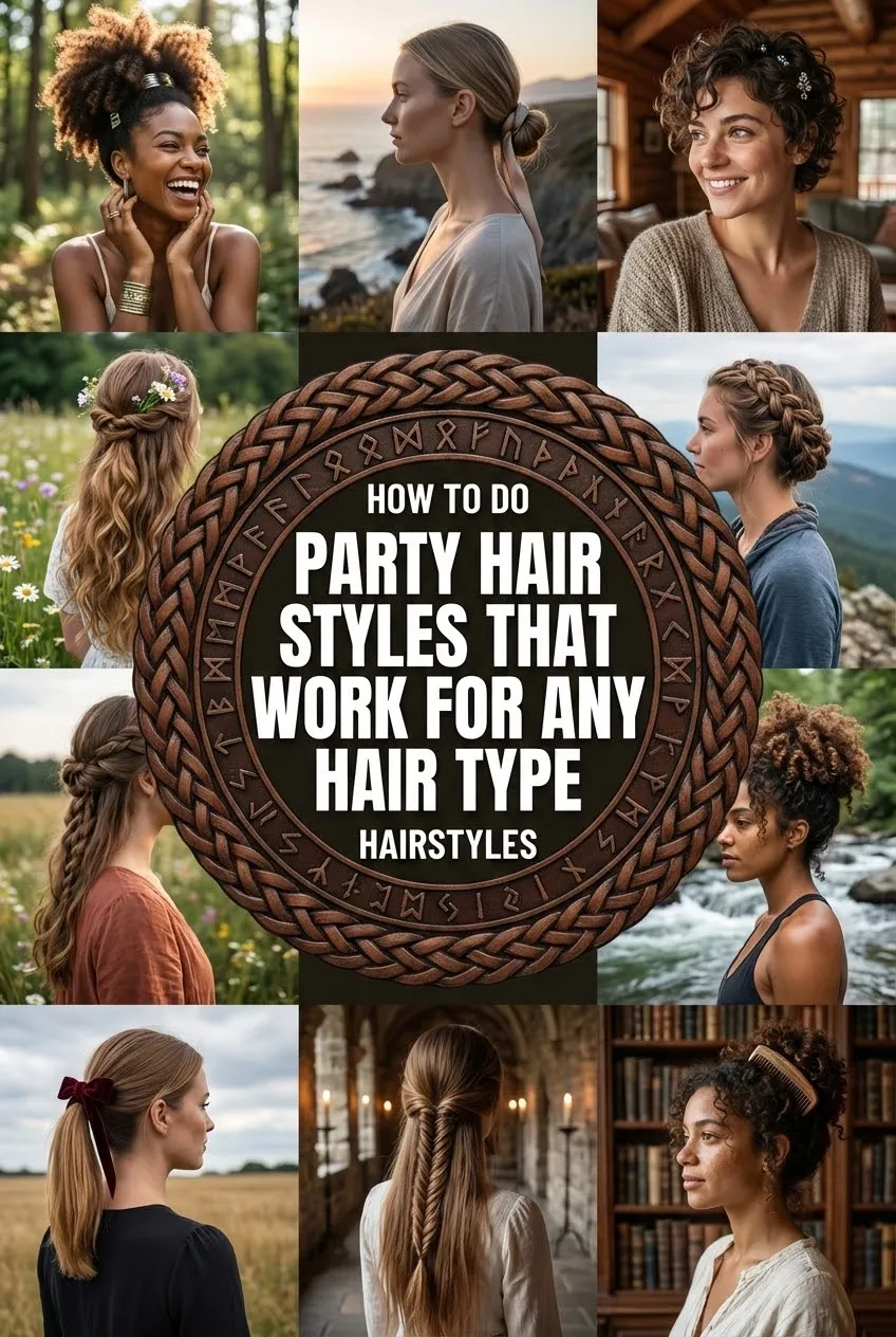 Party Hair Styles That Work for Any Hair Type