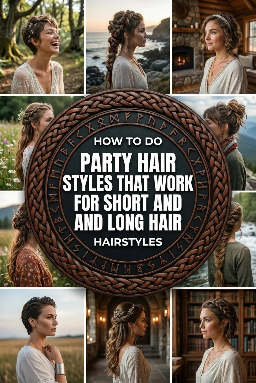 Party Hair Styles That Work for Short and Long Hair