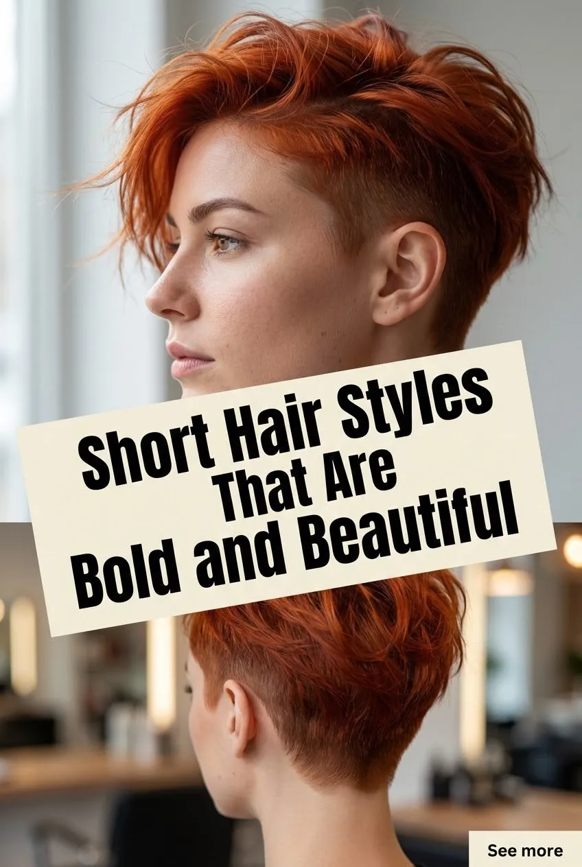 Short Hair Styles That Are Bold and Beautiful