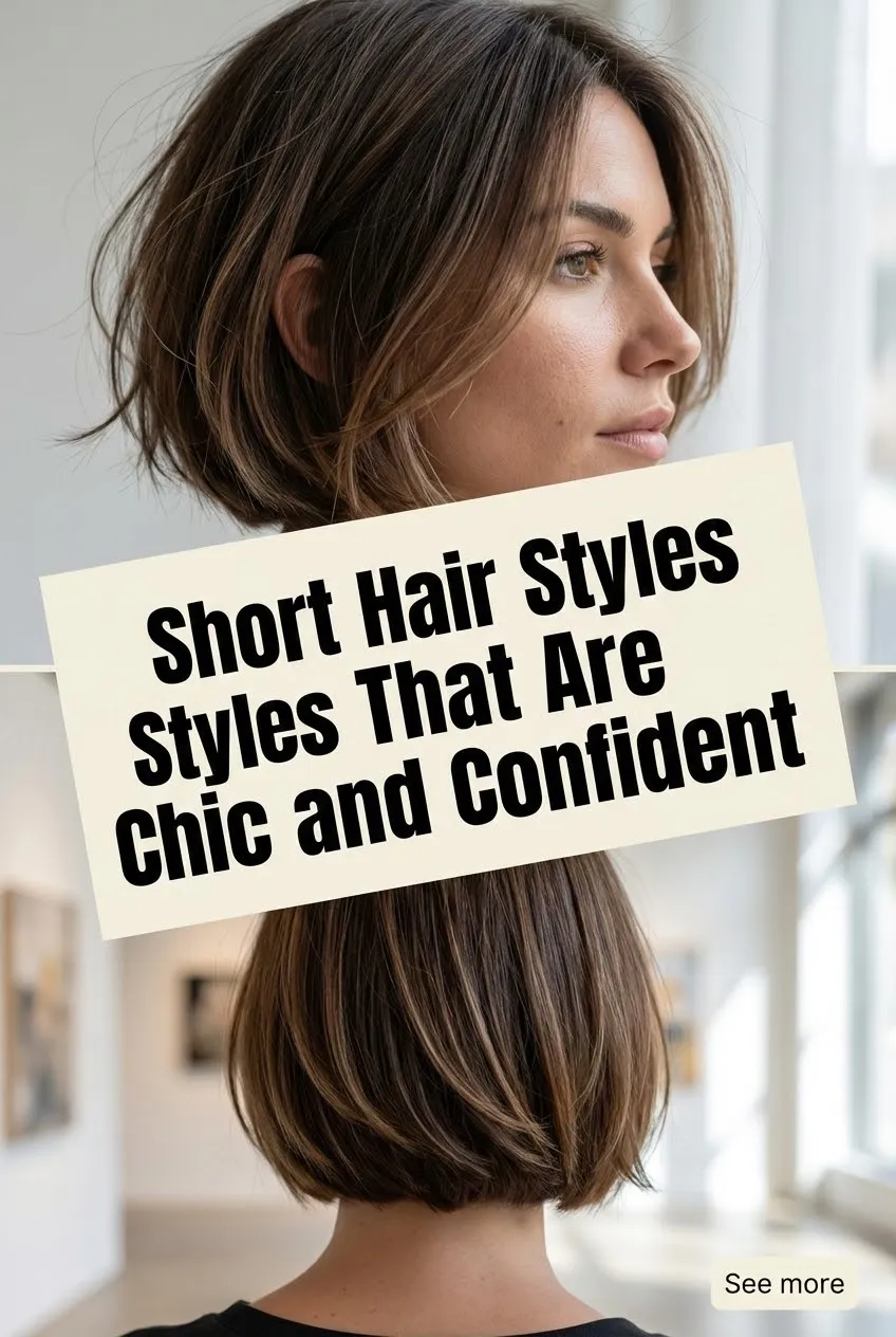 Short Hair Styles That Are Chic and Confident
