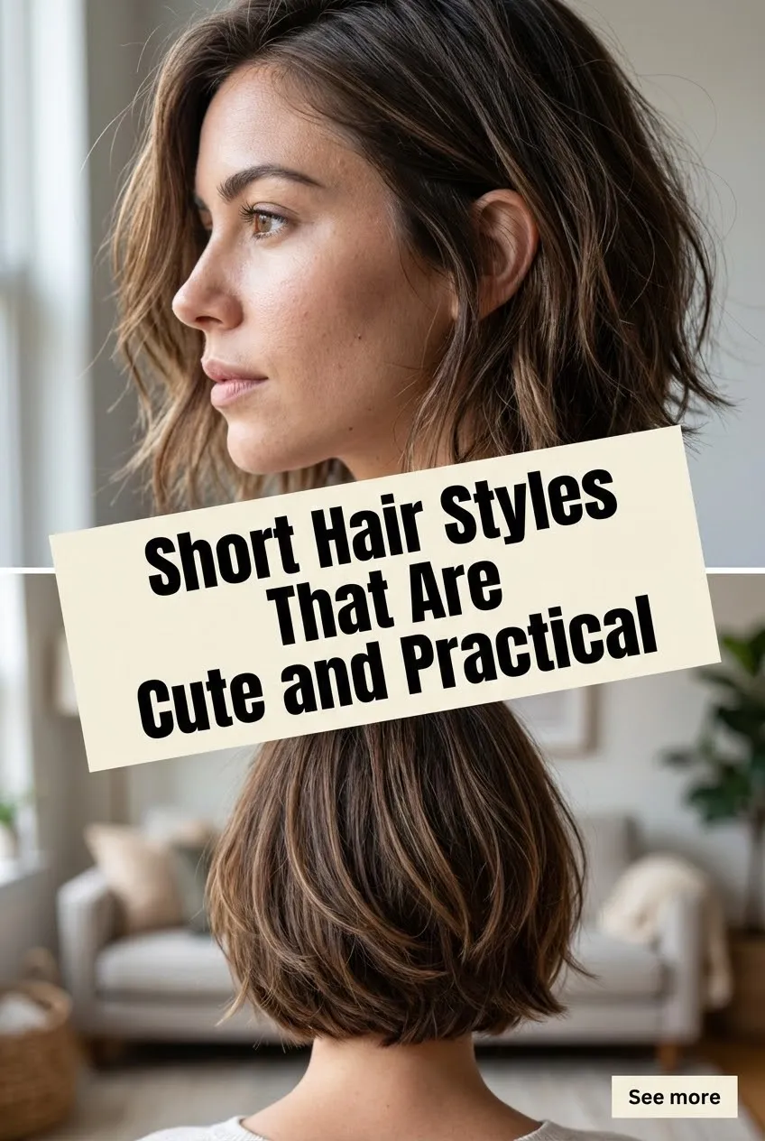 Short Hair Styles That Are Cute and Practical
