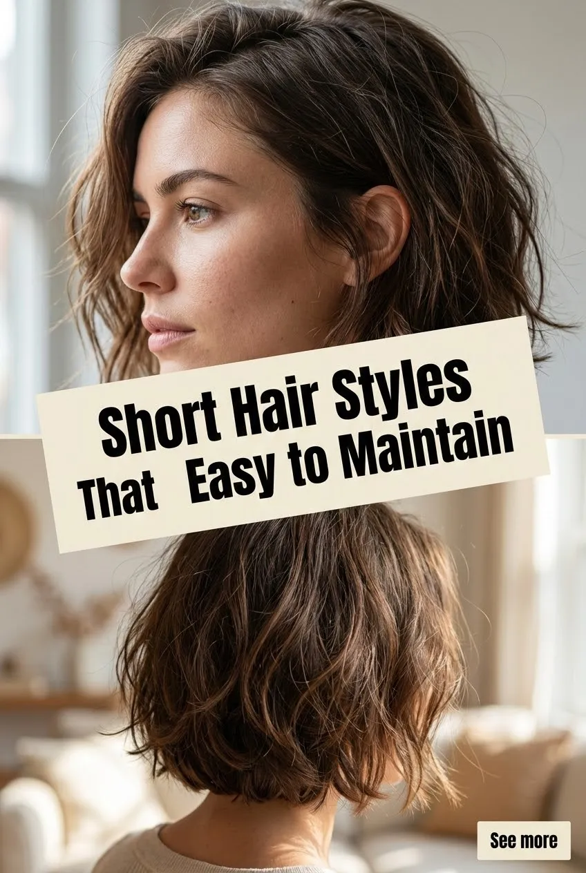 Short Hair Styles That Are Easy to Maintain