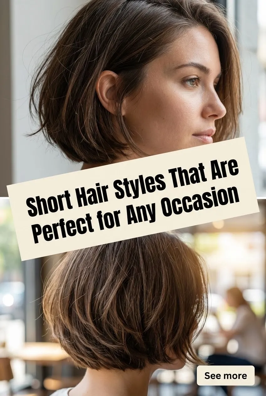 Short Hair Styles That Are Perfect for Any Occasion