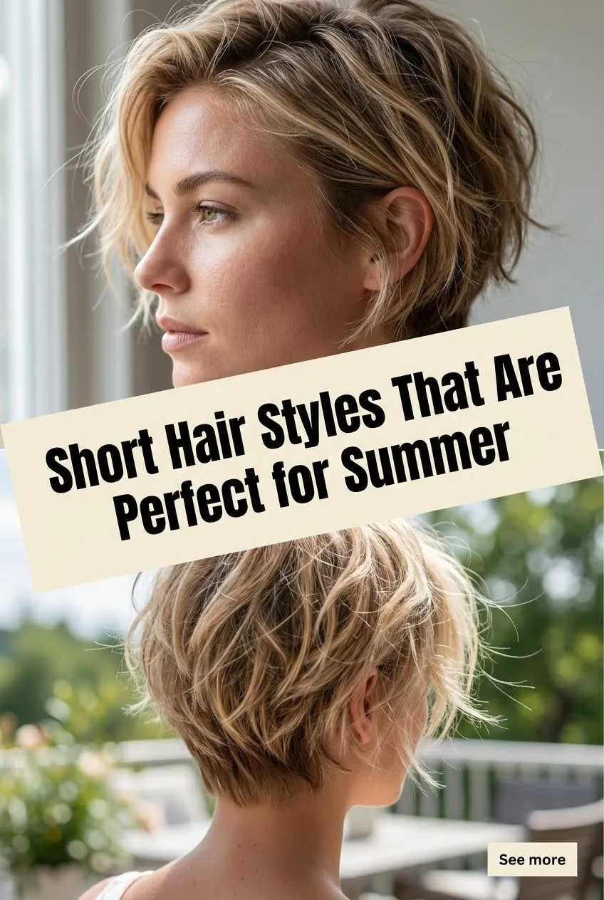 Short Hair Styles That Are Perfect for Summer