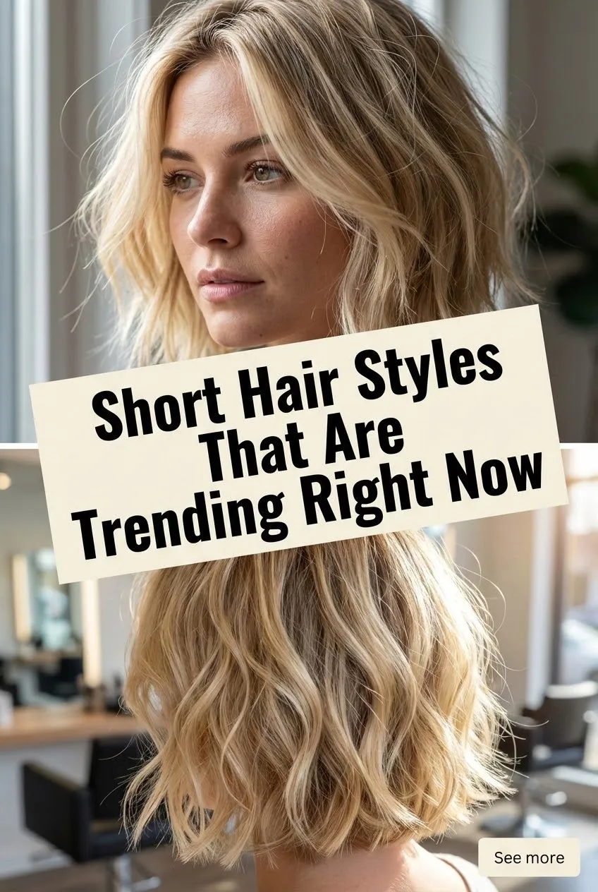 Short Hair Styles That Are Trending Right Now
