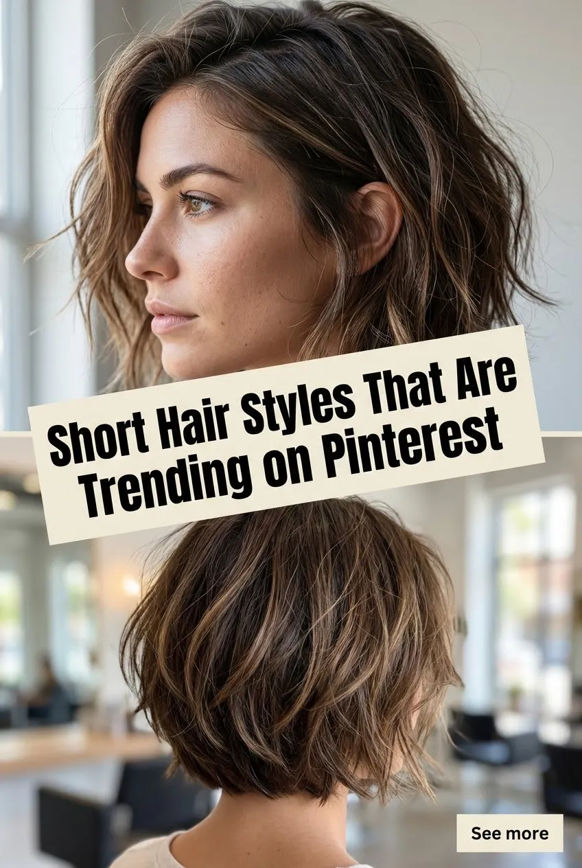 Short Hair Styles That Are Trending on Pinterest