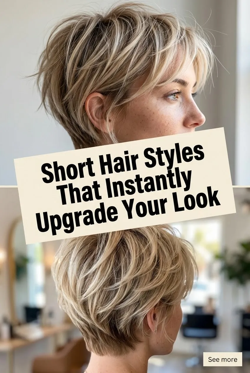 Short Hair Styles That Instantly Upgrade Your Look