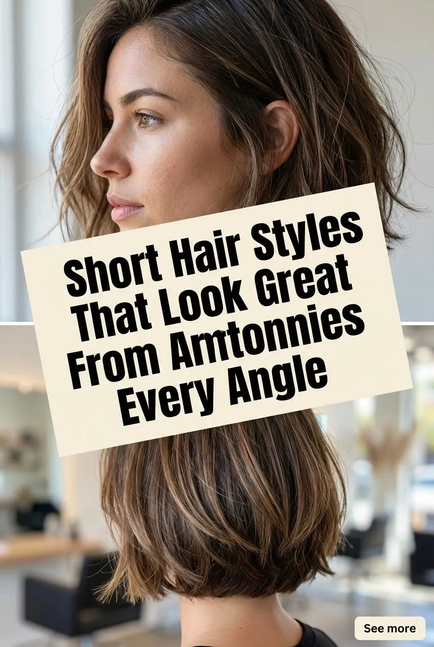 Short Hair Styles That Look Great From Every Angle