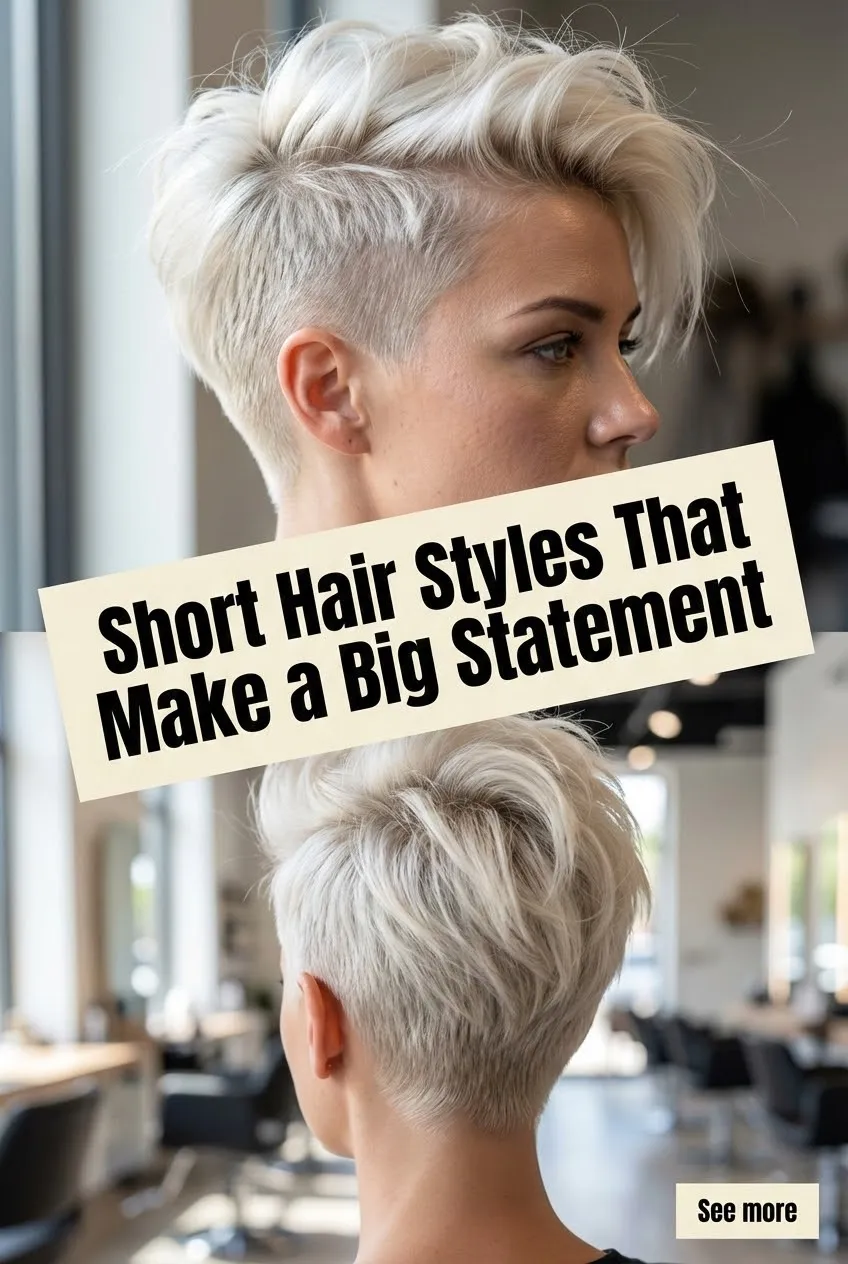 Short Hair Styles That Make a Big Statement