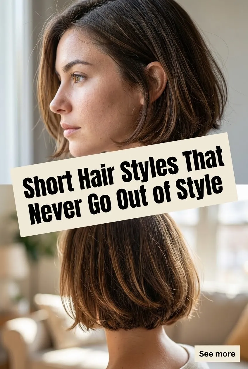 Short Hair Styles That Never Go Out of Style