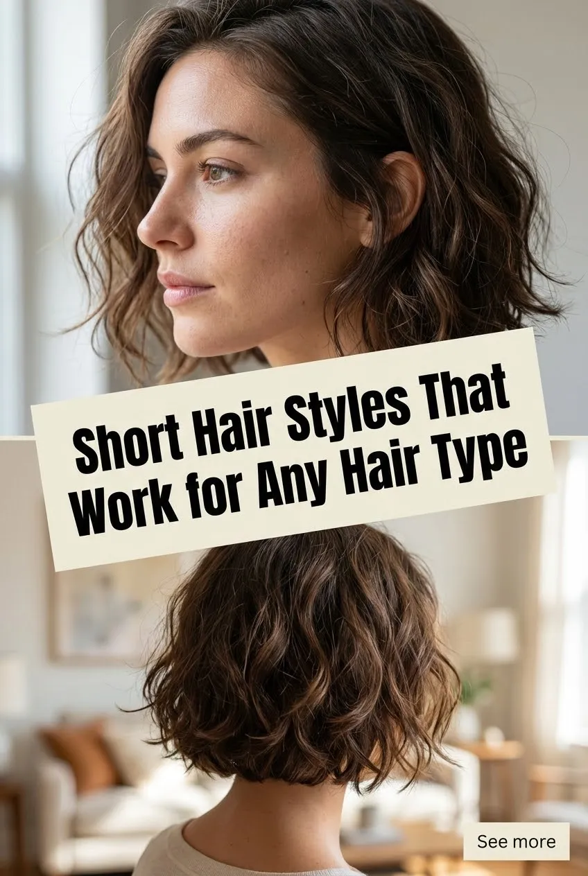 Short Hair Styles That Work for Any Hair Type